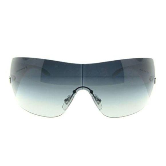 Versace Shiny White Designer Sunglasses - Picture 2 of 3